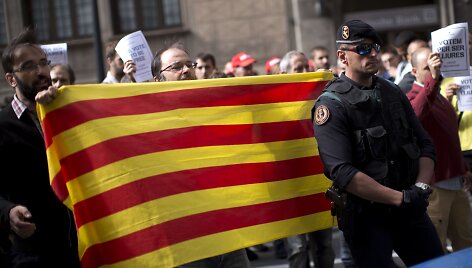 Protestai Barselonoje