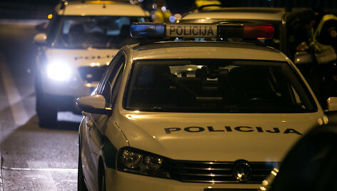 Naktinis policijos reidas Vilniuje
