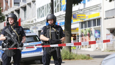 Hamburgo prekybos centre nudurtas žmogus, dar keli &ndash; sužeisti