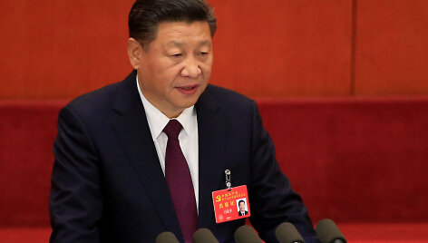 Xi Jinpingas Kinijos komunistų partijos suvažiavime