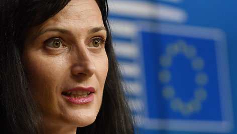 Už inovacijas atsakinga eurokomisarė Marija Gabriel