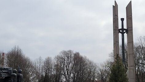 Paminklas sovietiniams kariams Klaipėdos skulptūrų parke