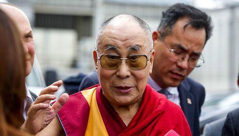 Į Lietuvą atvyko Dalai Lama