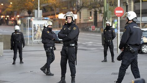 Ispanijos policija Madride