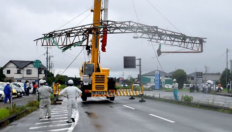 Taifūnas &bdquo;Nanmadol&ldquo; Japonijoje