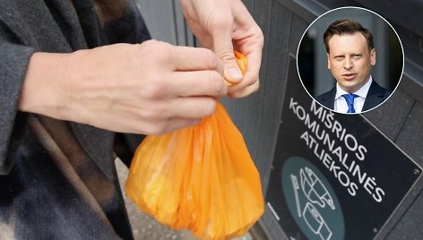 Valdas Benkunskas apie maisto rūšiavimą Vilniuje.