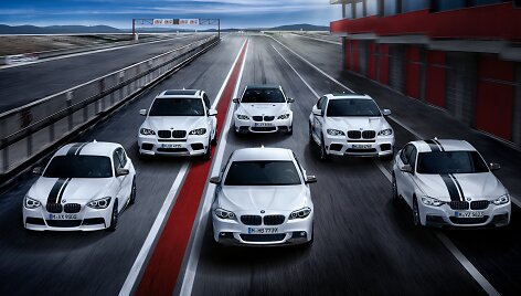 &bdquo;BMW M Performance&ldquo; įranga patobulinti automobiliai 