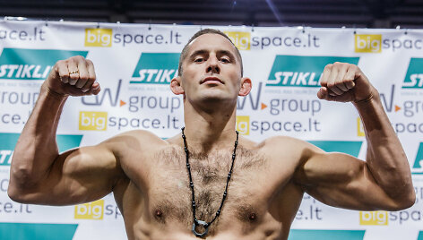 Svėrimų ceremonija prie&scaron; &bdquo;Fight Night 7&ldquo; kovų turnyrą