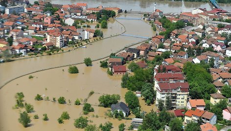 Potvynis Bosnijoje