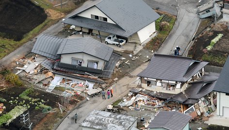 Žemės drebėjimo padariniai Nagano perfektūroje