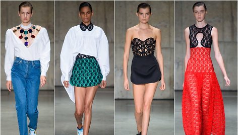 „Christopher Kane“ 2019 m. pavasario ir vasaros kolekcijos pristatymas