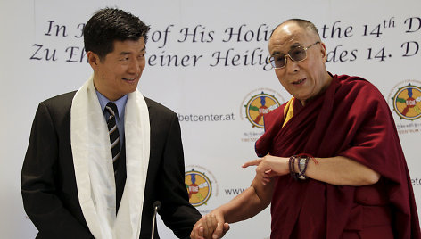 Lobsangas Sangay ir Dalai Lama