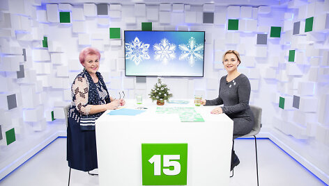 15min studijoje &ndash; tautodailininkė Kristina Stasė Mažukaitienė ir žurnalistė Au&scaron;ra Filipavičiūtė-Navikauskė