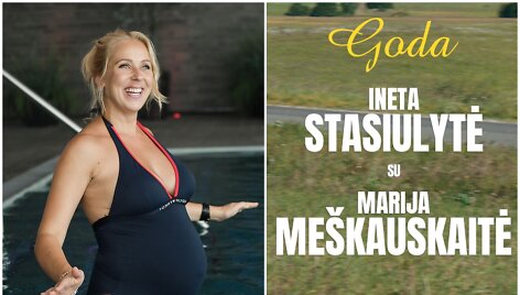 Ineta Stasiulytė filme &bdquo;Tarp mūsų mergaičių&ldquo; ir filmo titruose įra&scaron;ytas jos, tuomet dar negimusios, dukros vardas