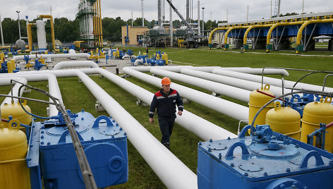 „Gazprom“ pranešė nutraukiantis dujų tiekimą vamzdynu Jamalas-Europa