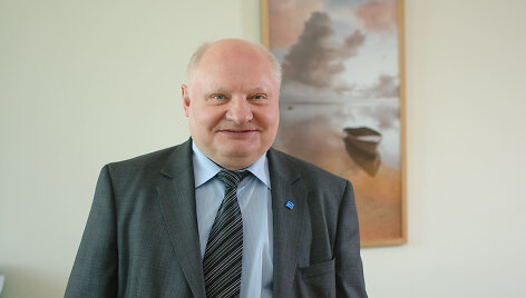 KTU prorektorius Pranas Žiliukas. KTU archyvo nuotr.