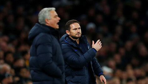 Frankas Lampardas ir Jose Mourinho
