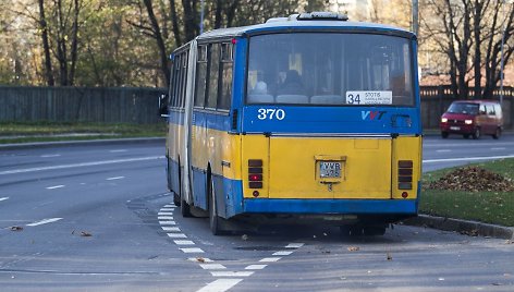 Vilniaus gatvėse padaugėjo viešajam transportui skirtų eismo juostų.