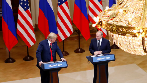 Donaldo Trumpo ir Vladimiro Putino susitikimas Helsinkyje