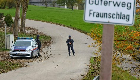 Išpuolis Austrijoje / MATTHIAS LAUBER / AFP