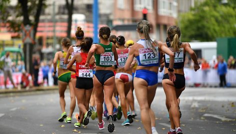 Moterų 20 km sportinio ėjimo varžybos