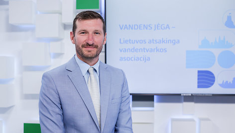 Asociacijos „Vandens jėga“ vadovas Marius Švaikauskas