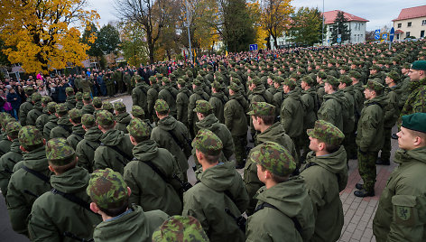 Motorizuotosios pėstininkų brigados „Žemaitija“ šauktinių priesaika