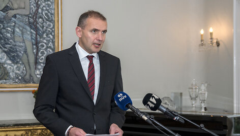 Islandijos prezidentas Gudni Johannessonas