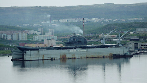 Lėktuvne&scaron;is &bdquo;Admiral Kuznecov&ldquo; doke