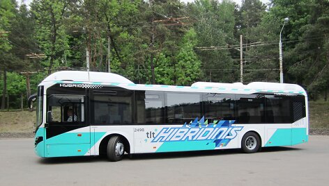 Hibridinis &bdquo;Volvo&ldquo; autobusas