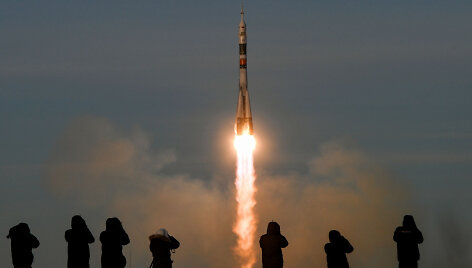 Sėkmingas raketos &bdquo;Sojuz&ldquo; startas