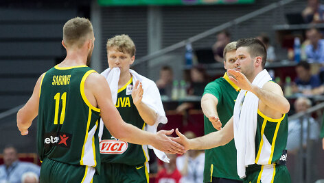Domantas Sabonis, Mindaugas Kuzminskas, Dainius Adomaitis, Mantas Kalnietis