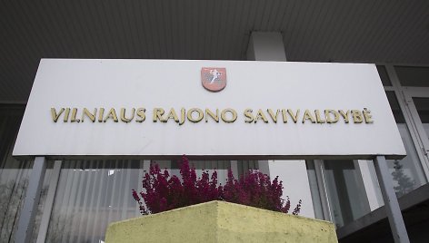 Piketas prie Vilniaus rajono savivaldybės