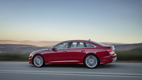 &bdquo;Audi&ldquo; suskubo &ndash; naują A6 pristatė dar prie&scaron; Ženevos parodą