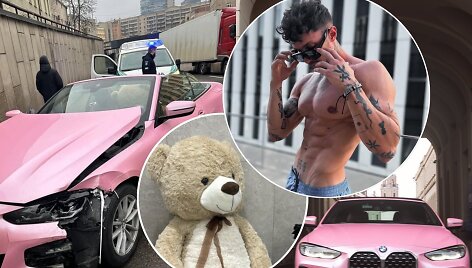 Elonas Penikas, &bdquo;Bolt&ldquo; kabrioletas BMW 4 &Scaron;v.Valentino dienai