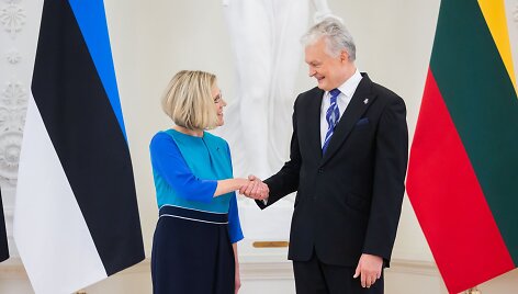 Prezidentas susitiko su Estijos Prezidente &Uuml;lle Madise