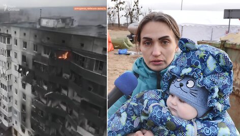Vaizdas i&scaron; Lenkijos ir Ukrainos pasienio