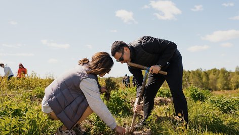 Jubiliejinius metus „Venipak“ paminėjo pasodinant 3000 medžių