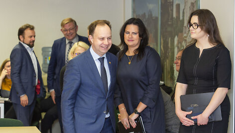 Odeta Vitkūnienė, Aurelijus Veryga, Lina Bu&scaron;inskaitė-&Scaron;riubienė 