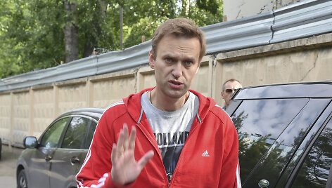 Į laisvę paleistas Aleksejus Navalnas