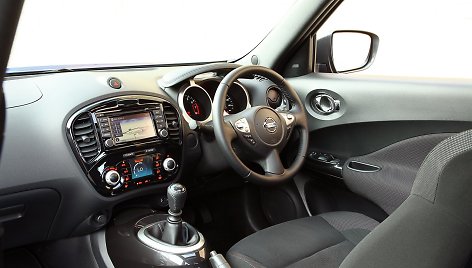 Vairą dešinėje turintis „Nissan Juke“