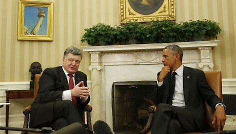 Petro Poro&scaron;enka ir Barackas Obama