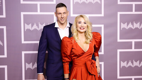 Natalija Bunkė su draugu Edgaru