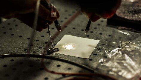 Auk&scaron;tųjų technologijų įmonės&bdquo;Sprana&ldquo; gamybinės patalpos.