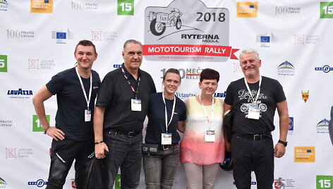 Bir&scaron;tone  fini&scaron;avo &bdquo;Mototourism rally 100-mečio kelionė&ldquo;