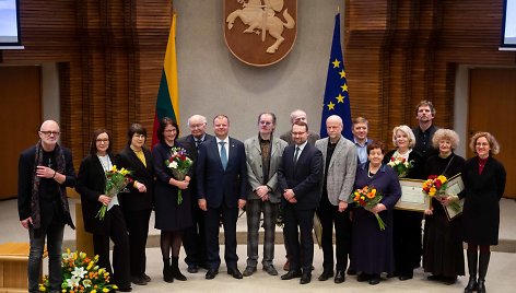 Vyriausybės kultūros ir meno premijų įteikimo ceremonija