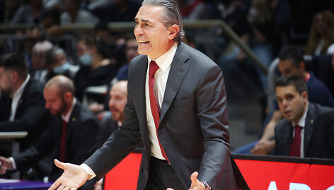 &bdquo;Virtus&ldquo; treneris Sergio Scariolo