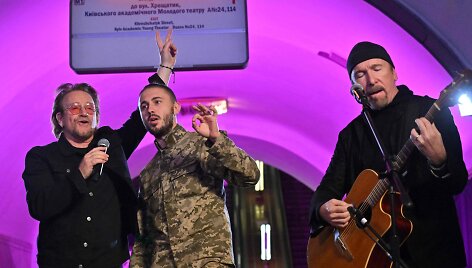 &bdquo;U2&ldquo; koncertas Kyjive
