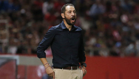 „Sevilla“ klubo treneris Pablo Machinas.