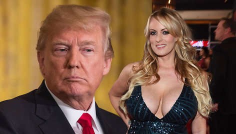 Donaldas Trumpas ir pornožvaigždė Stormy Daniels